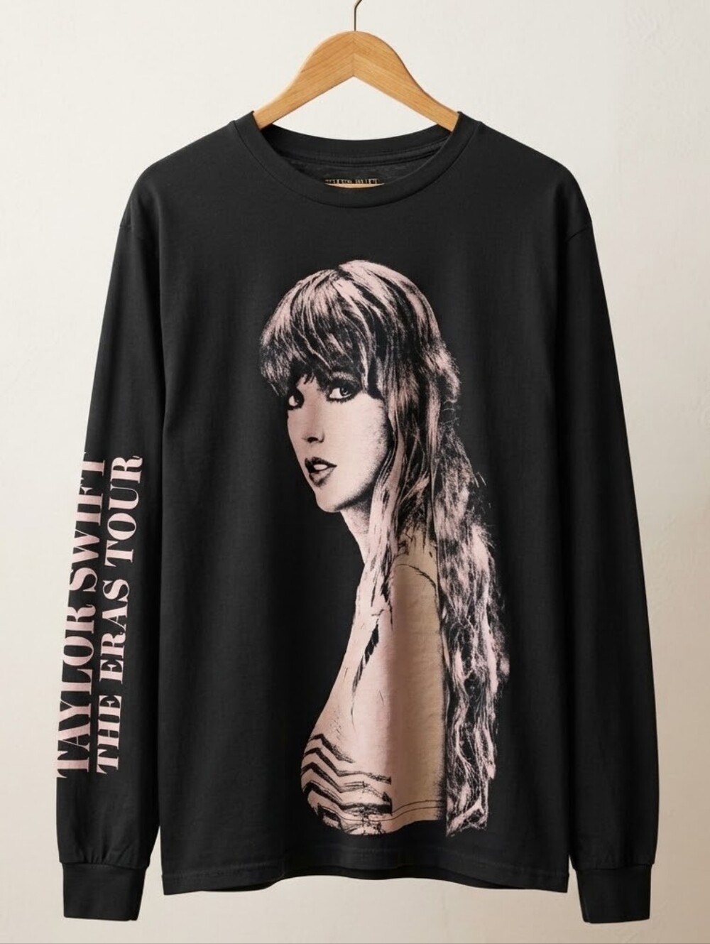 Taylor Swift The Eras Tour Long Sleeve Shirt XL Dark Navy